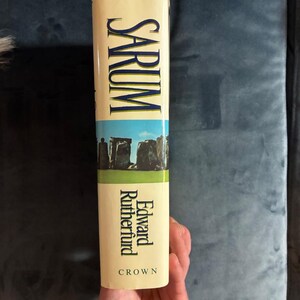 Sarum von Edward Rutherfurd, 1987, Erstausgabe, erster Druck, nahezu neuwertig/nahezu neuwertig Bild 7