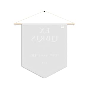 Fanion personnalisable pour ex-libris | Bannière de bibliothèque personnalisée vert forêt image 4