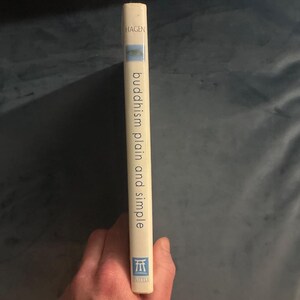 Le bouddhisme simple et clair par Steve Hagen, première édition, troisième tirage, état quasi neuf image 7
