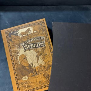 Sobre el origen de las especies, de Charles Darwin. Folio Society, edición de 2006. Tapa dura, en muy buen estado. imagen 1