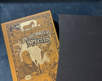 Sobre el origen de las especies, de Charles Darwin. Folio Society, edición de 2006. Tapa dura, en muy buen estado.