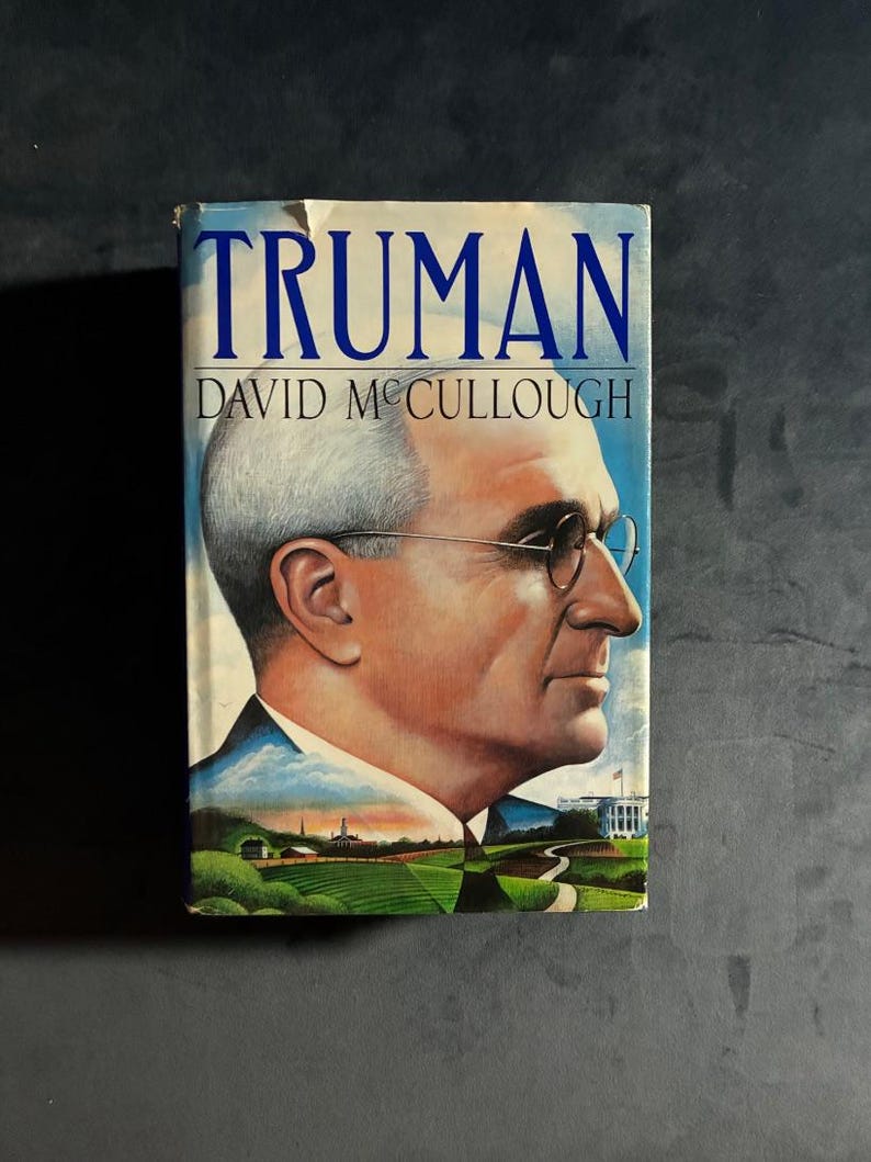 Truman de David McCullough, primera edición, tapa dura, casi perfecto/muy buen estado. imagen 1