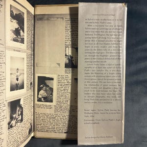Letters Home av Sylvia Plath (redigerad av Aurelia Schober Plath) 1975 Första upplagan Första trycket Nästan bra/Mycket bra bild 9