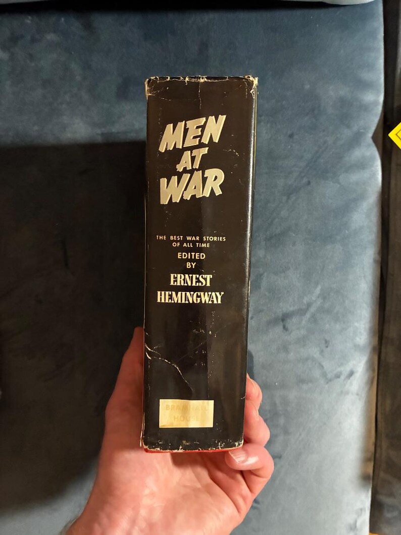 Men at War: The Best War Stories of All Time by Ernest Hemingway (editor) 1942 Edition Very Good/Good image 12