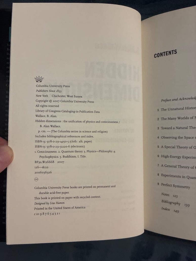 Verborgene Dimensionen: Die Vereinigung von Physik und Bewusstsein (Gebundene Erstausgabe) Bild 2