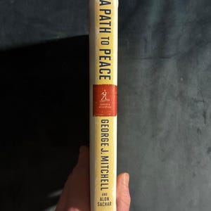 A Path to Peace by George J. Mitchell and Alon Sachar First Edition Second Printing Fine/Very Good Hardcover image 8