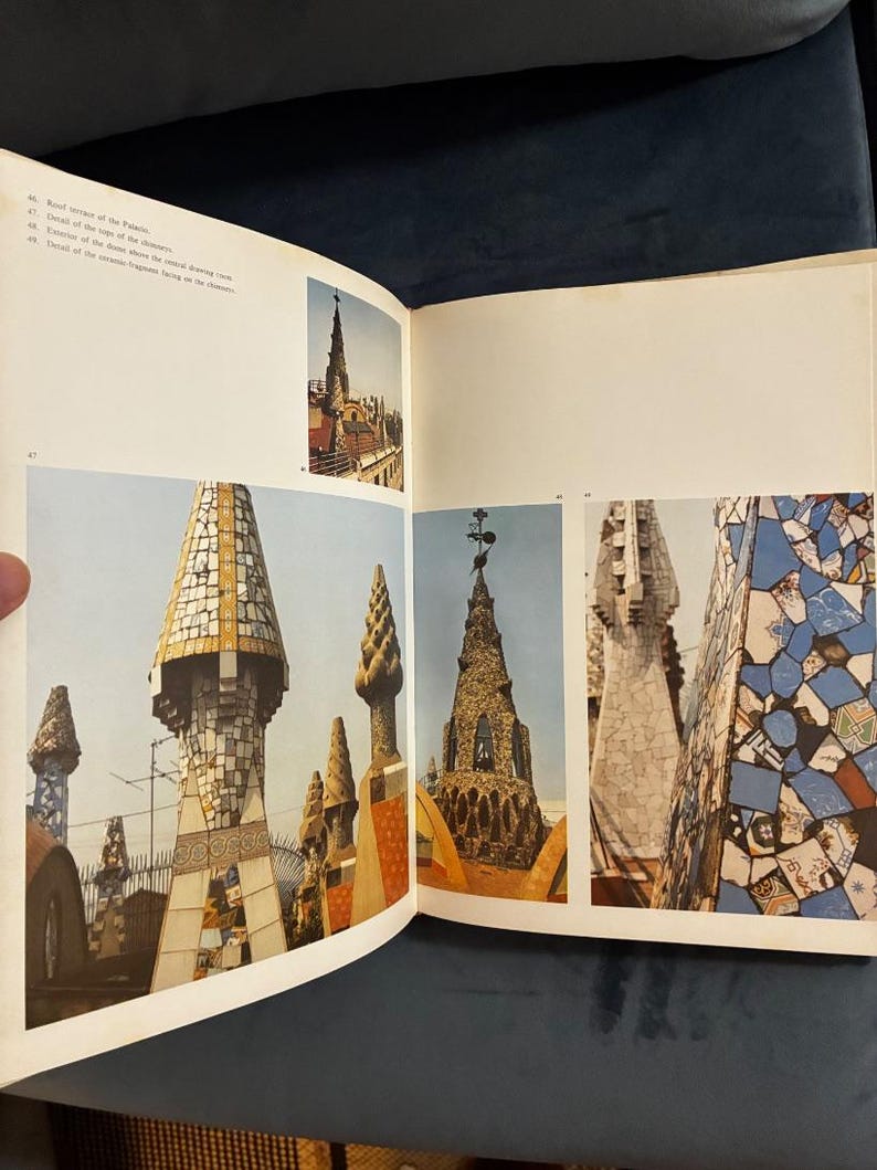 Gaudí, Ignasi de Sola-Morales, Erstausgabe 1986, sehr guter Zustand, Hardcover Bild 4