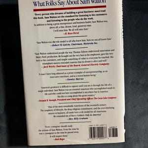 Sam Walton: Made in America — My Story by Sam Walton with John Huey 1992 First Edition First Printing Near Fine/Very Good Hardcover image 6