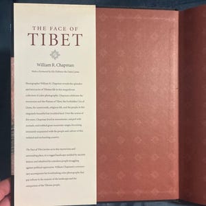 The Face of Tibet by William R. Chapman, First Edition Hardcover (Fine/Fine) image 4