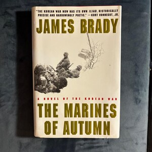 Los Marines de Otoño de James Brady 2000 Primera edición Primera impresión Casi perfecto/Casi perfecto imagen 1