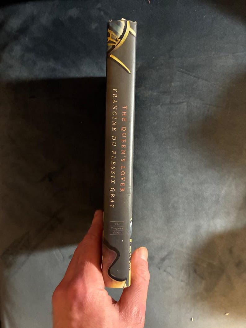 The Queen's Lover by Francine du Plessix Gray 2012 First Edition First Printing Fine/Near Fine image 6