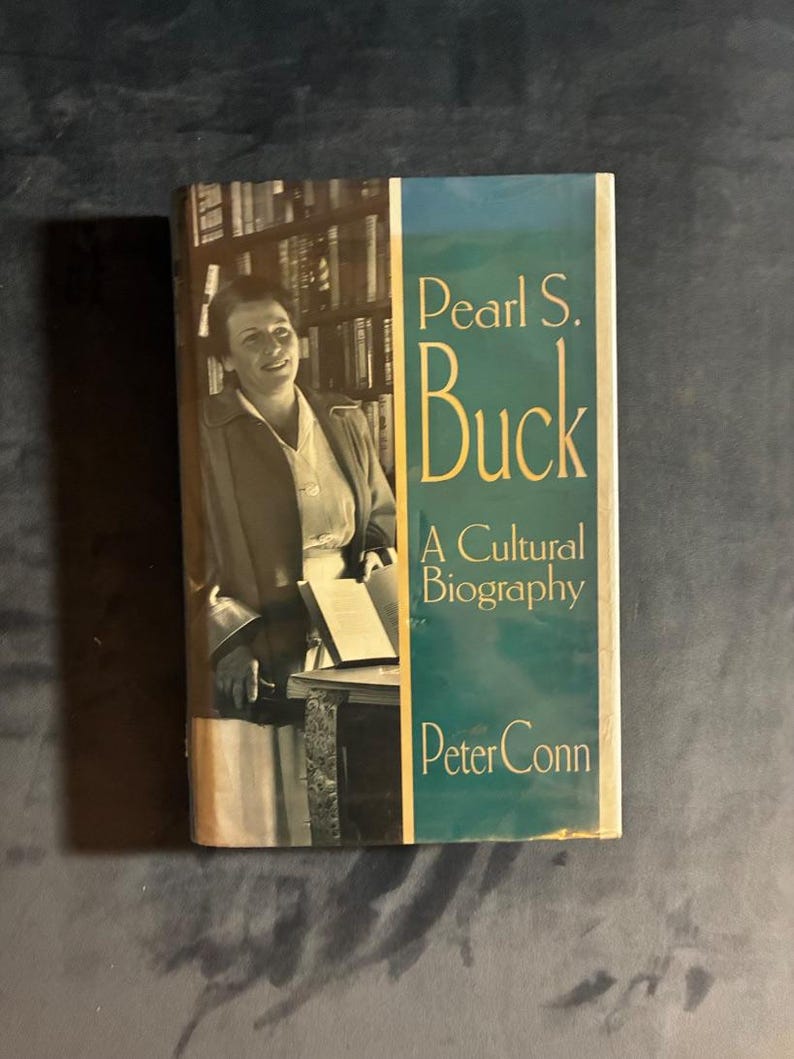 Pearl S. Buck: A Cultural Biography by Peter Conn 1996 First Edition First Printing Ex-library/Good Hardcover image 1