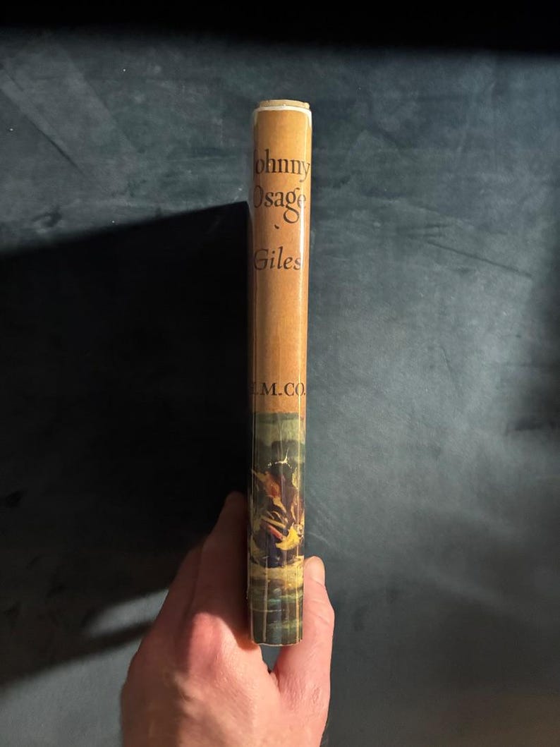 Johnny Osage by Janice Holt Giles Book Club Edition Very Good/Very Good image 7