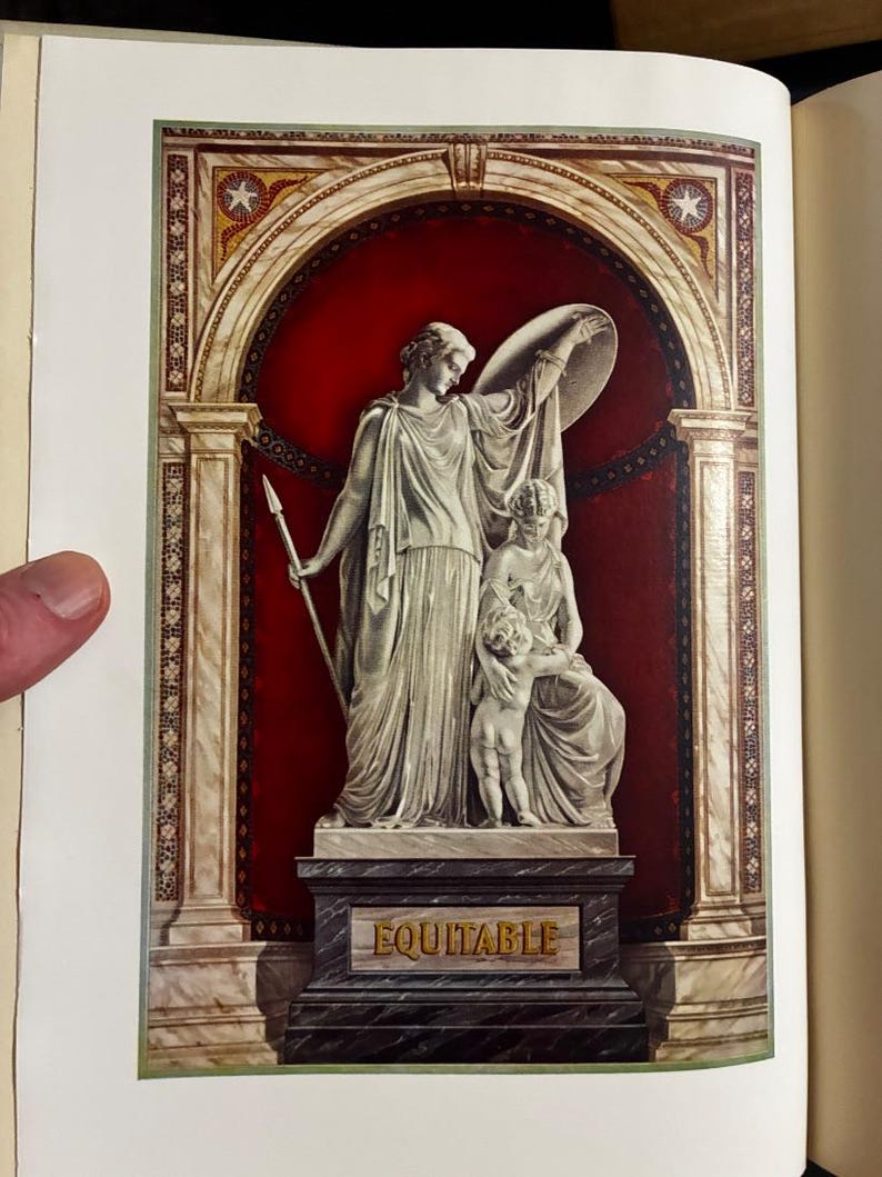 The Equitable: Life Assurance Society of the United States (One Hundredth Anniversary History 1859-1959) by R. Carlyle Buley 1959 First image 4