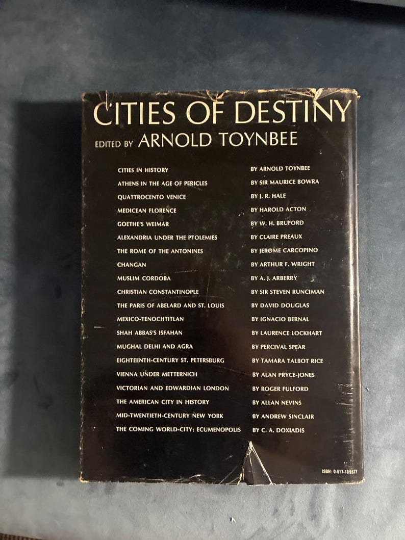 Cities of Destiny by Arnold Toynbee (Editor) image 3