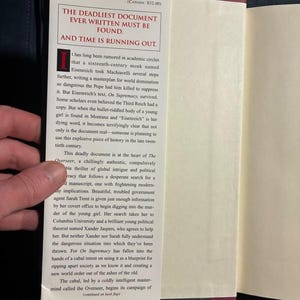 The Overseer by Jonathan Rabb 1998 First Edition First Printing Near Fine/Near Fine image 2