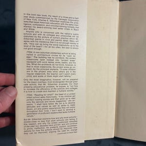Krise im Klassenzimmer: Die Neugestaltung des amerikanischen Bildungswesens (Erstausgabe 1970) Bild 4