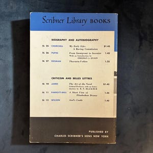 My Early Life: A Roving Commission by Winston S. Churchill Scribner Library paperback Edition 1st edition thus (Sept 1960) image 2