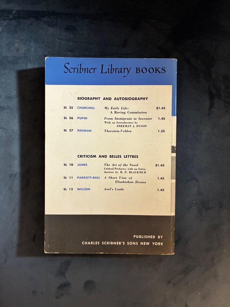 My Early Life: A Roving Commission by Winston S. Churchill Scribner Library paperback Edition 1st edition thus (Sept 1960) image 2