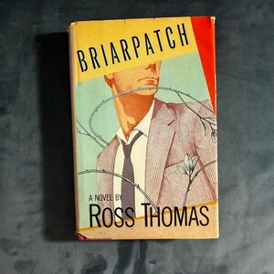 Briarpatch de Ross Thomas, 1984, première édition, premier tirage, état proche du neuf/bon. image 1