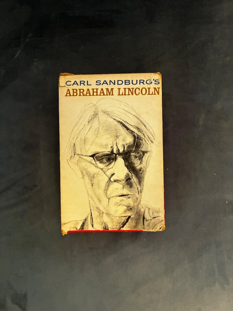 Abraham Lincoln von Carl Sandburg Dell, 1959, Präriejahre und Kriegsjahre Bild 2