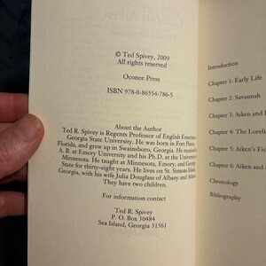 Conrad Aiken: Poet of Savannah and Man of Letters by Ted & Julia Spivey First Edition image 5