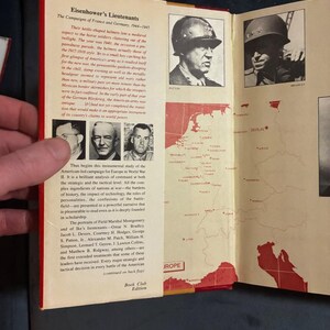 Eisenhower's Lieutenants: The Campaign of France and Germany Volumes 1, 2 Russell F. Weigley Book Club Edition image 10