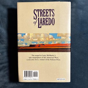 Streets of Laredo by Larry McMurtry 1993 First Edition First Printing Fine/Near Fine Hardcover image 6