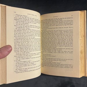 Lust For Life by Irving Stone 1934 Doubleday Edition Near Fine/Very Good image 5