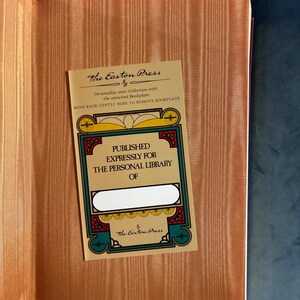 Dekameron Giovanniego Boccaccia Wydanie Easton Press w twardej oprawie zdjęcie 3