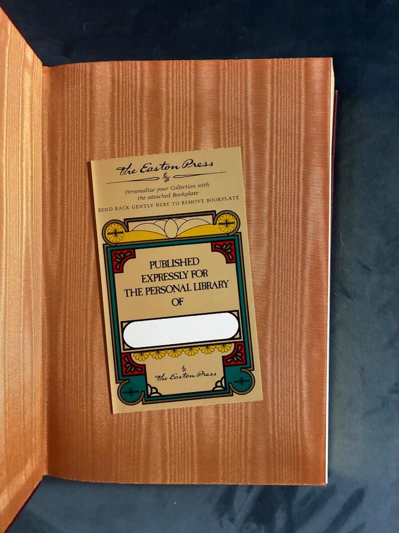 Dekameron Giovanniego Boccaccia Wydanie Easton Press w twardej oprawie zdjęcie 3