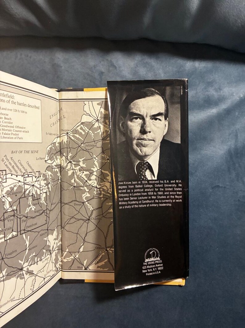 Six Armies in Normandy by John Keegan 1982 First Edition Third Printing Near Fine/Very Good image 5