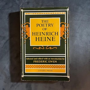 Poésie de Heinrich Heine (sélectionnée et éditée par Frederic Ewen) Très bon état, broché image 1