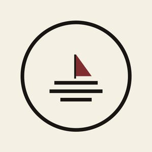 Long Island Sound Pennant, Gatsby Literary Print, Coastal Wall Art image 7