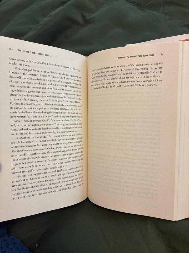 The Life and Times of Hannah Crafts: True Story Bondwoman's Narrative Gregg Hecimovich First Edition image 7