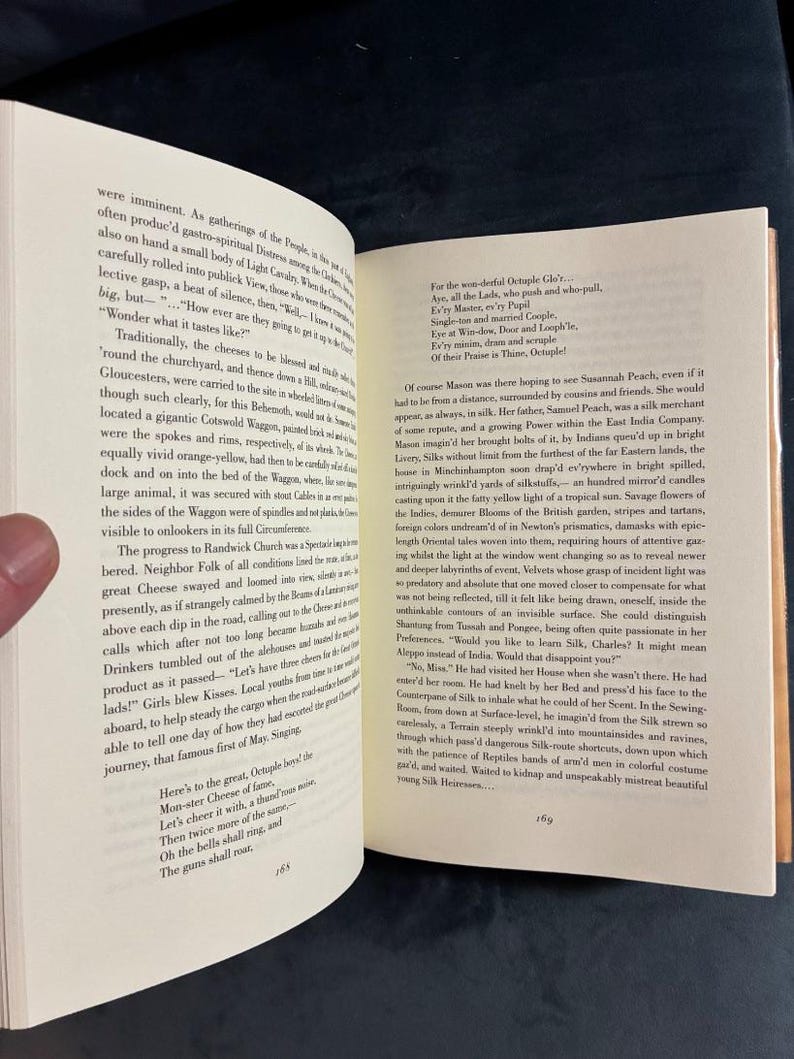 Mason & Dixon by Thomas Pynchon 1997 First Edition First Printing Fine/Near Fine Hardcover image 4