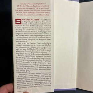 Signed Amy Tan The Valley of Amazement Hardcover First Edition (Fine/Fine) image 5