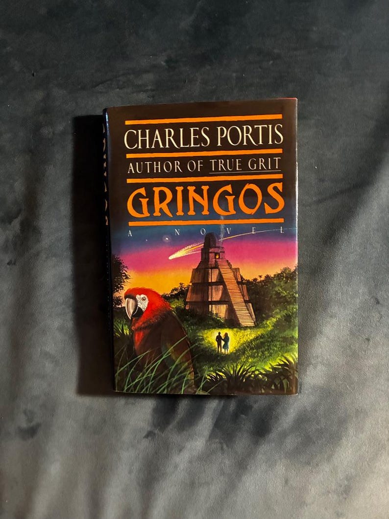 Gringos by Charles Portis 1991 First Edition First Printing Fine/Near Fine Hardcover image 1