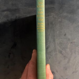 Geen uitweg en de vliegen van Jean-Paul Sartre (vert. Stuart Gilbert) 1949 Eerste editie 5e druk Zeer goede staat afbeelding 1