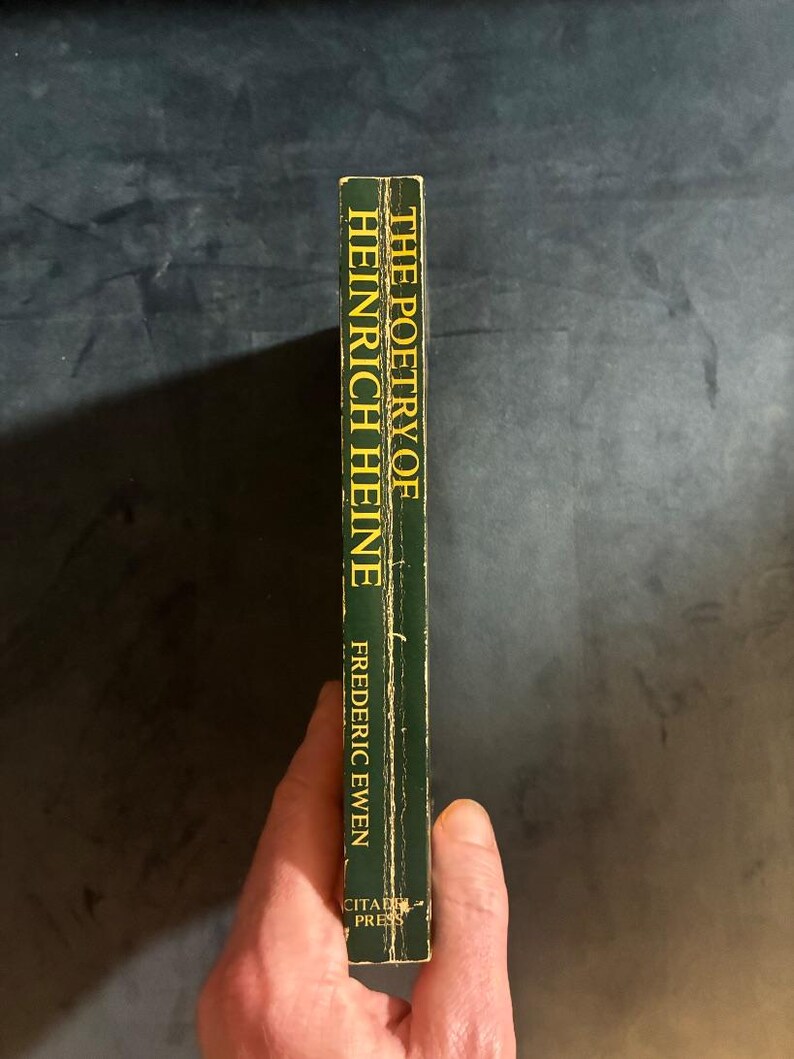 Poésie de Heinrich Heine (sélectionnée et éditée par Frederic Ewen) Très bon état, broché image 6