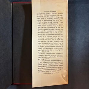 Nabokov: His Life in Art by Andrew Field First Edition First Printing Near Fine/Very Good Hardcover image 3