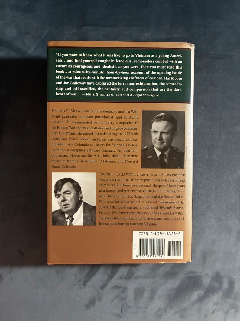 We Were Soldiers Once... and Young by Lt. Gen. Harold G. Moore (Ret.) and Joseph L. Galloway 1992 First Edition First Printing Hardcover image 5