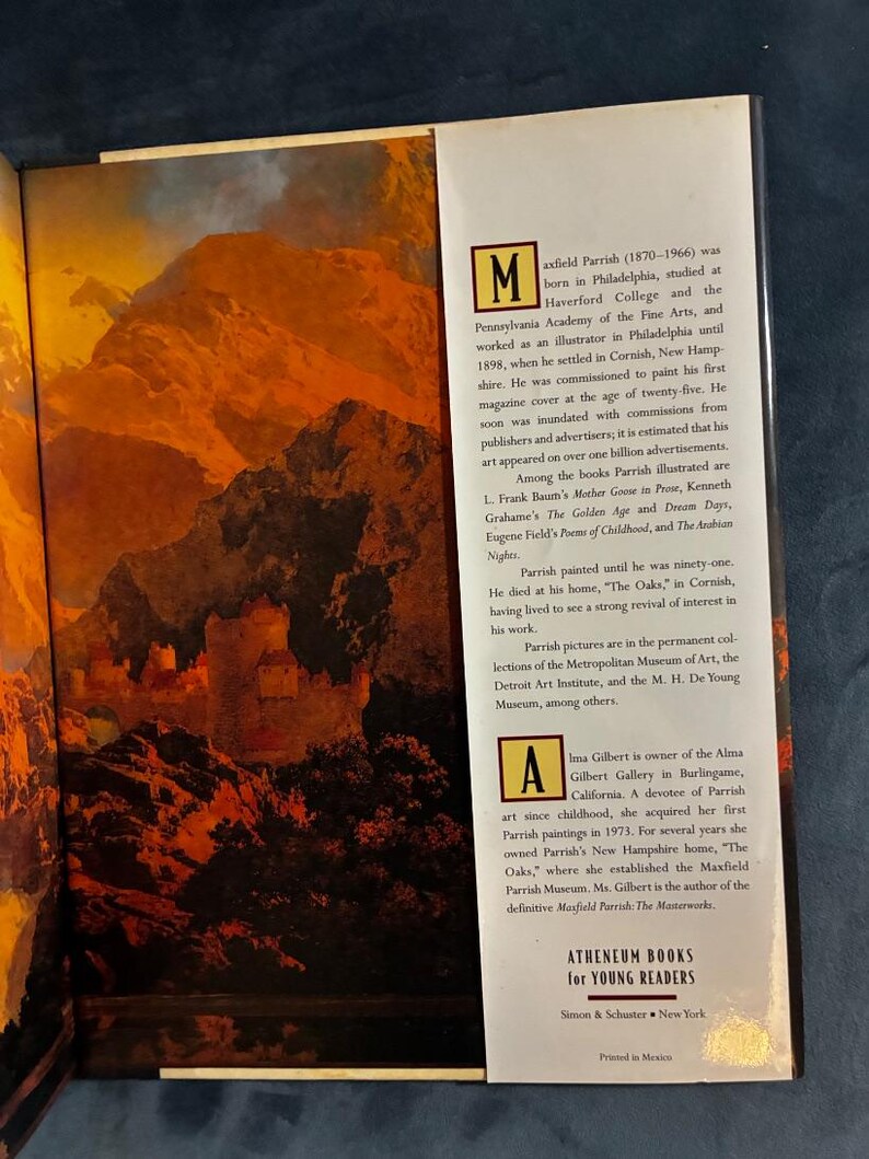 Maxfield Parrish: A Treasury of Art and Children's Literature 1995 First Edition image 8