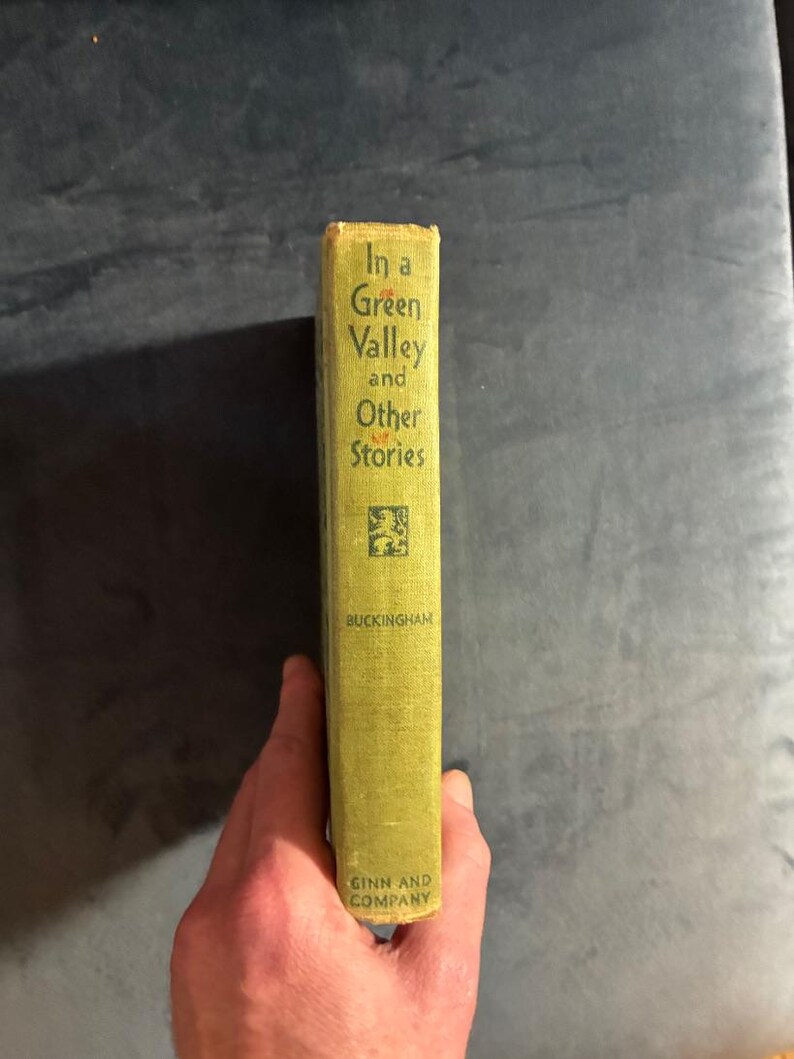 In a Green Valley and Other Stories by B. R. Buckingham; illustrations by C. B. Falls 1934 Ginn and Company Edition Very Good image 2