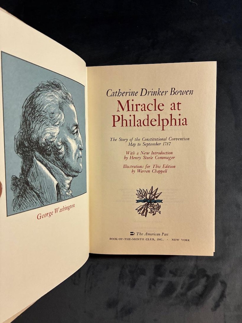 Milagro en Filadelfia, de Catherine Drinker Bowen. Edición de 1986 con estuche. imagen 5