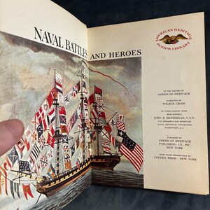 Battaglie navali ed eroi di Wilbur Cross; Editori di American Heritage 1960 immagine 4