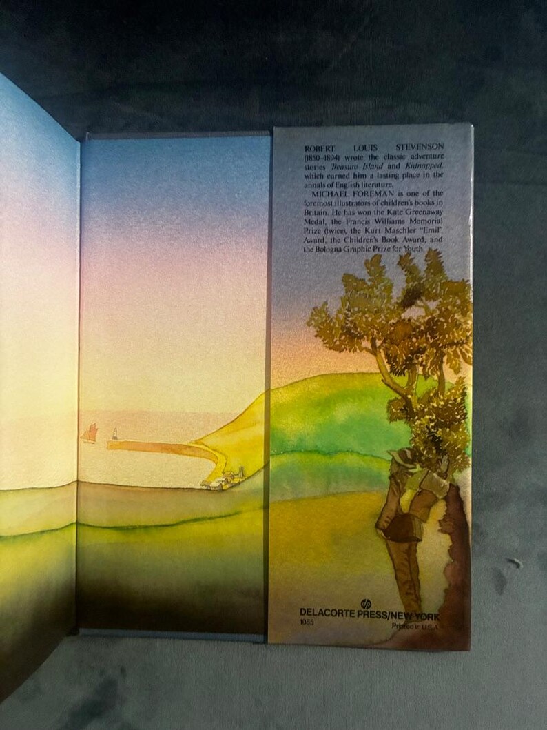 Un jardín de versos para niños de Robert Louis Stevenson 1985 Primera edición Primera impresión Excelente/Excelente imagen 7