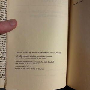 Soldier by Anthony B. Herbert, Lt. Col., Ret. with James T. Wooten 1973 Holt, Rinehart and Winston Edition Very Good/Good image 3