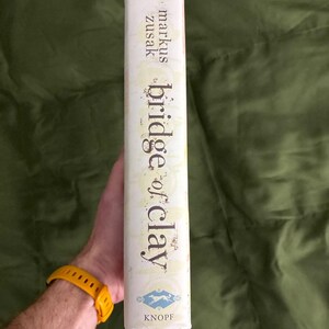 Markus Zusak Bridge of Clay Signed First Edition Hardcover Novel image 4