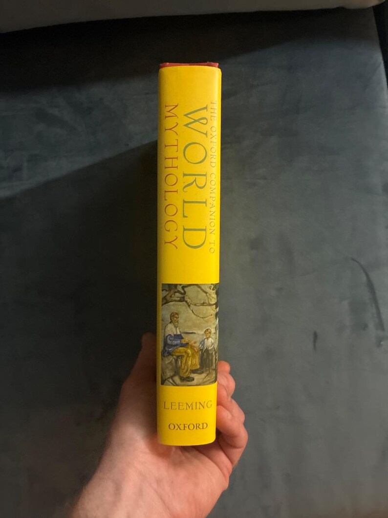 The Oxford Companion to World Mythology by David Leeming First Edition Fine/Fine Hardcover image 9
